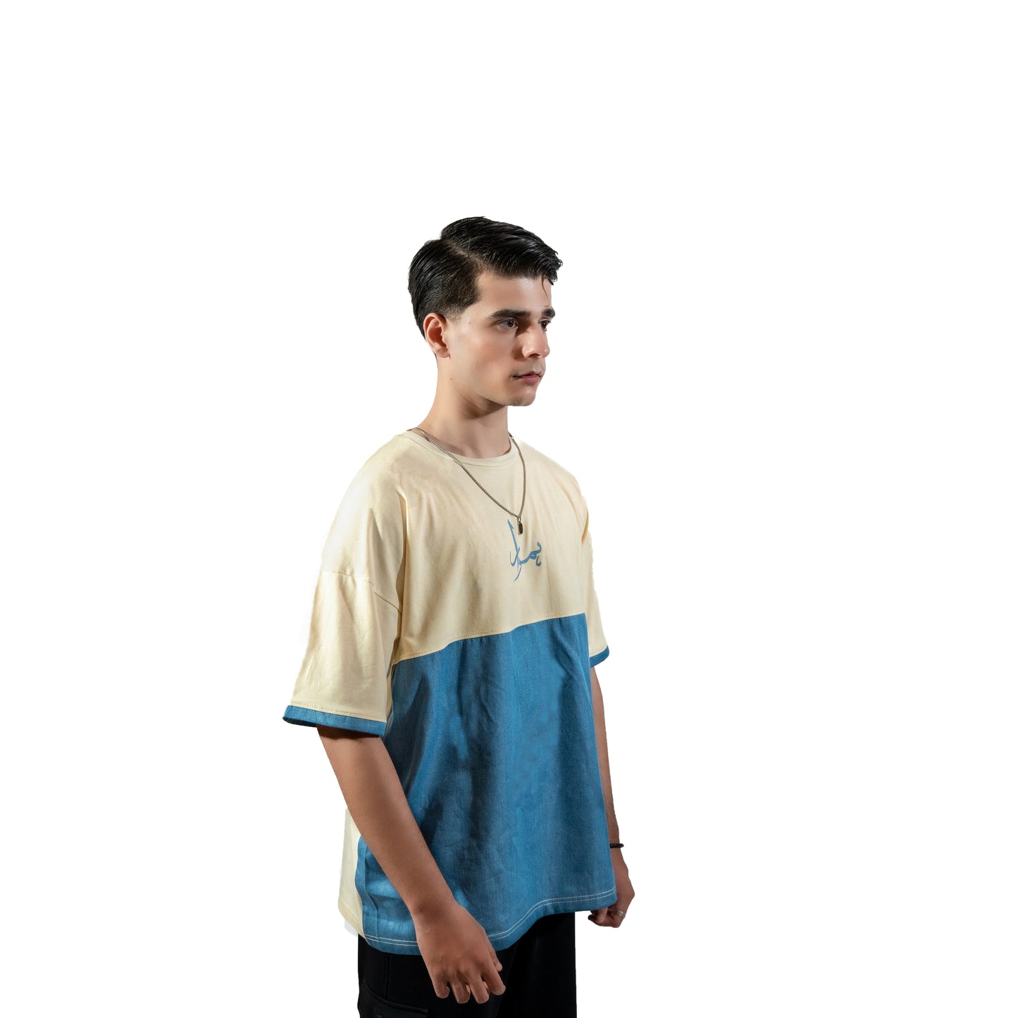 DENIVOX- Beige Oversize Tee