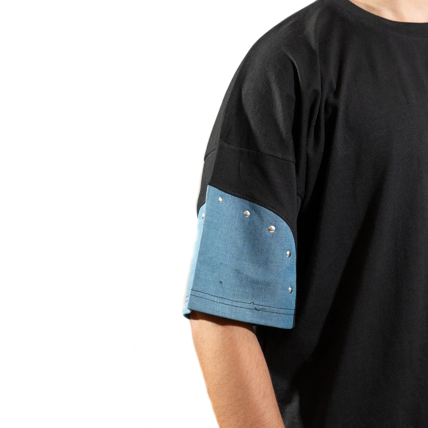 DOCKATS- Oversized Black Tee